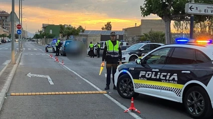 Control de tráfico de la Policía Local de Vila-real