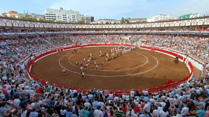 Plaza de toros de Santander llena