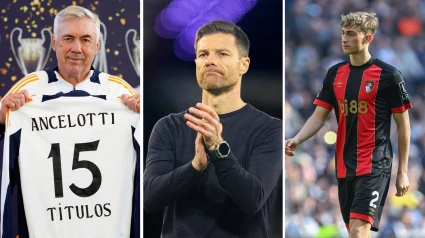 Ancelotti, Xabi Alonso y Huijsen, protagonistas en el Real Madrid en los próximos días.