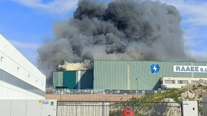 Incendio en el PTR de Zaragoza