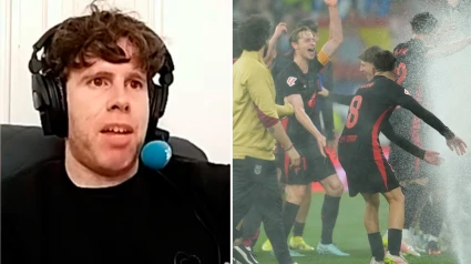 Dani Senabre opinió en Tiempo de Juego sobre la celebración de LaLiga del Barcelona en el campo del Espanyol