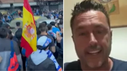 El momento del atropello y Toni Castejón