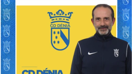 Juanjo Antolí, entrenador del CD Dénia