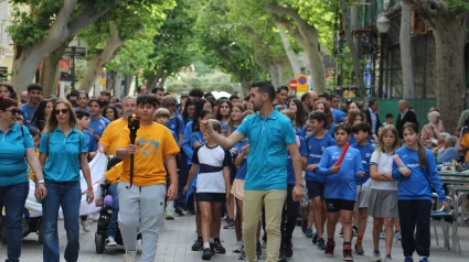 La antorcha del Minijocs olímpics de la Marina Alta ya ha llegado a Dénia