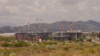 Construcción de un complejo de edificios