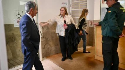 Revilla a la entrada a las Salesas.