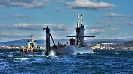 Submarino S-81 en aguas de Cartagena