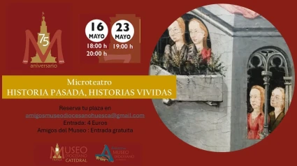 Cartel que anuncia la actividad en el museo