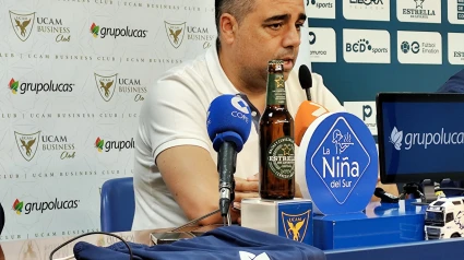 Germán Crespo, entrenador de UCAM CF