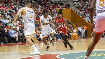 Badio, uno de las más destacados del Valencia Basket en Fontajau