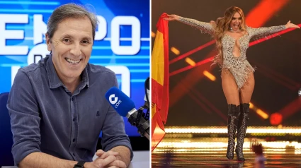La reacción de Paco González a la actuación de Melody en Eurovisión