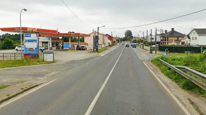 Foto de archivo de la carretera de Catabois en Ferrol