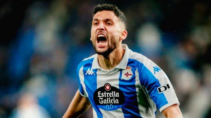El delantero neerlandés del Deportivo tuvo que ser rescatado por los Bomberos de La Coruña.