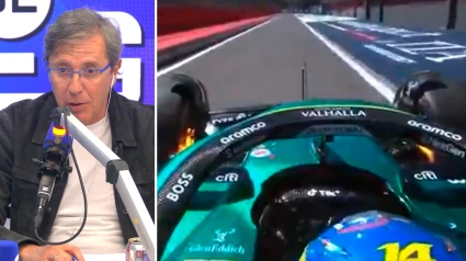 Las dudas de Paco González al ver fuego en el monoplaza de Alonso