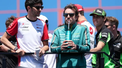 Fernando Alonso, antes del GP de Emilia Romagna
