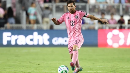 Leo Messi, en un partido con Inter de Miami