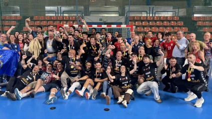 Celebración del ascenso del Eón en Burgos.