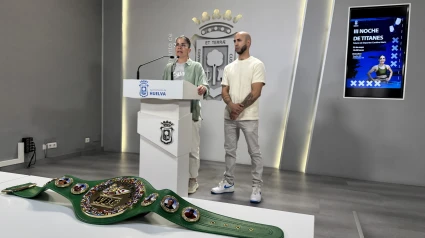 Presentación de la velada Boxeo Noche de Titanes 2