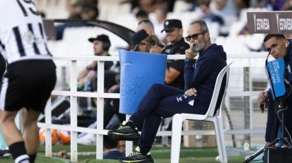 Álvaro Cervera, durante el Cartagena-Tenerife.