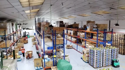 Instalaciones del Banco de Alimentos de Gipuzkoa