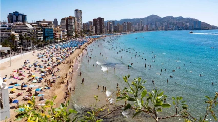 Playa de Levante de Benidorm