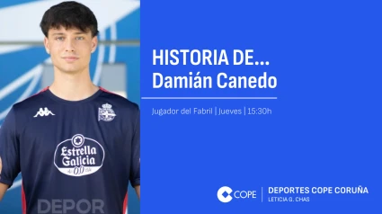 Damián Canedo, jugador del Fabril