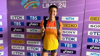 Ona Bonet durante el Mundial Sub 20 de Lima
