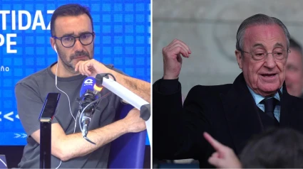 Juanma Castaño y Florentino Pérez