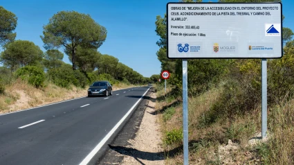 Pista del Tresmal y camino del Alamillo