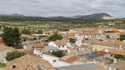Panorámica del núcleo de Las terreras, que aspira a convertirse en la pedanía 39 de Lorca