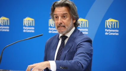 El vicepresidente segundo del Parlamento de Canarias y ex presidente del mismo, Gustavo Matos