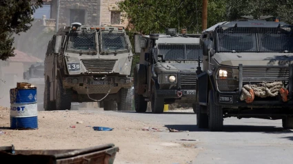 Tropas israelíes en una operación en Yenin, Cisjordania