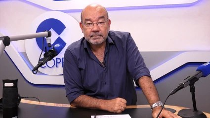 Ángel Expósito durante el videoblog