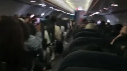 Tramo final del vuelo Londres Ibiza donde una usuaria de TikTok vivió una pesadilla de terror "made in Great Britain"