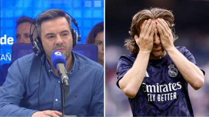 Nacho Peña y Luka Modric