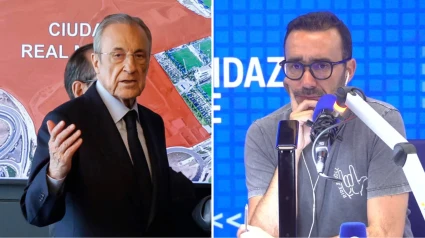 Florentino Pérez y Juanma Castaño