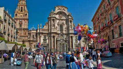 Celebraciones en Murcia con trajes tradicionales