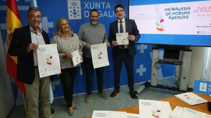 Presentación del fin de semana de Portas abertas na Ribeira Sacra