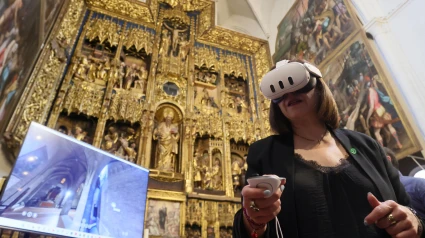 La consejera de Cultura, Sara Fernández, en la presentación del proyecto.