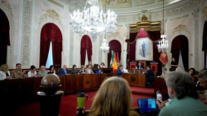 Salón de Plenos del Ayuntamiento de Cádiz