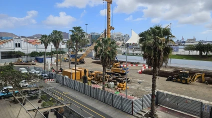 Los vecinos de Santa Catalina ya no aguantan más por el aislamiento que les generan las obras de la Metroguagua