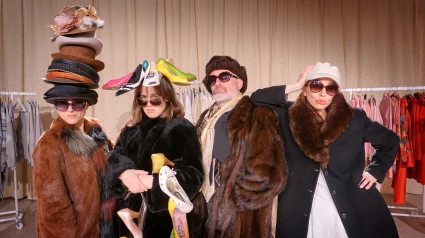 Elenco artístico de la obra teatral "Alta Costura" de Elefante Elegante