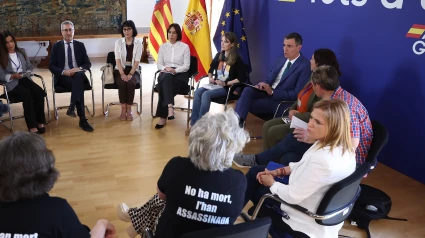 Reunión de Sánchez con las víctimas de la DANA