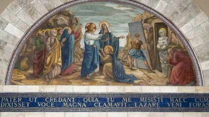 Al-Izaria; Iglesia de San Lázaro; Iglesia de Lázaro