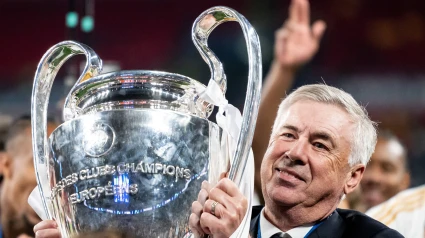 Carlo Ancelotti ha ganado 3 Champions League como entrenador del Real Madrid.