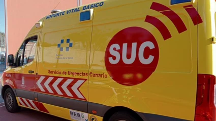 Ambulancia del Servicio de Urgencias Canario