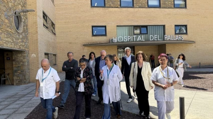 La consellera de Salut, Olga Pané, ha visitat l'Hospital Comarcal del Pallars