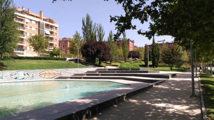 Parque del Perú, en Cáceres