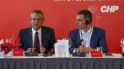 Pedro Sánchez en consejo semestral de la Internacional Socialista en Estambul (Turquía)