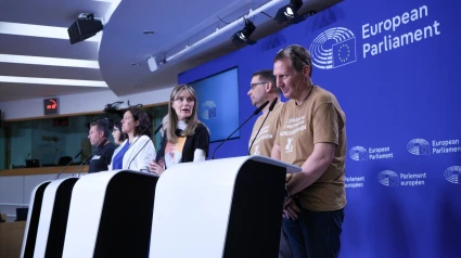 Las principales asociaciones de víctimas de la dana en su viaje a Bruselas